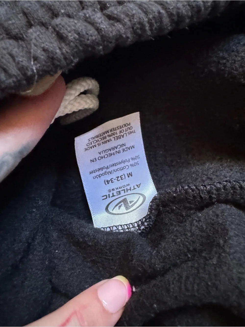 Men’s black sweats size medium